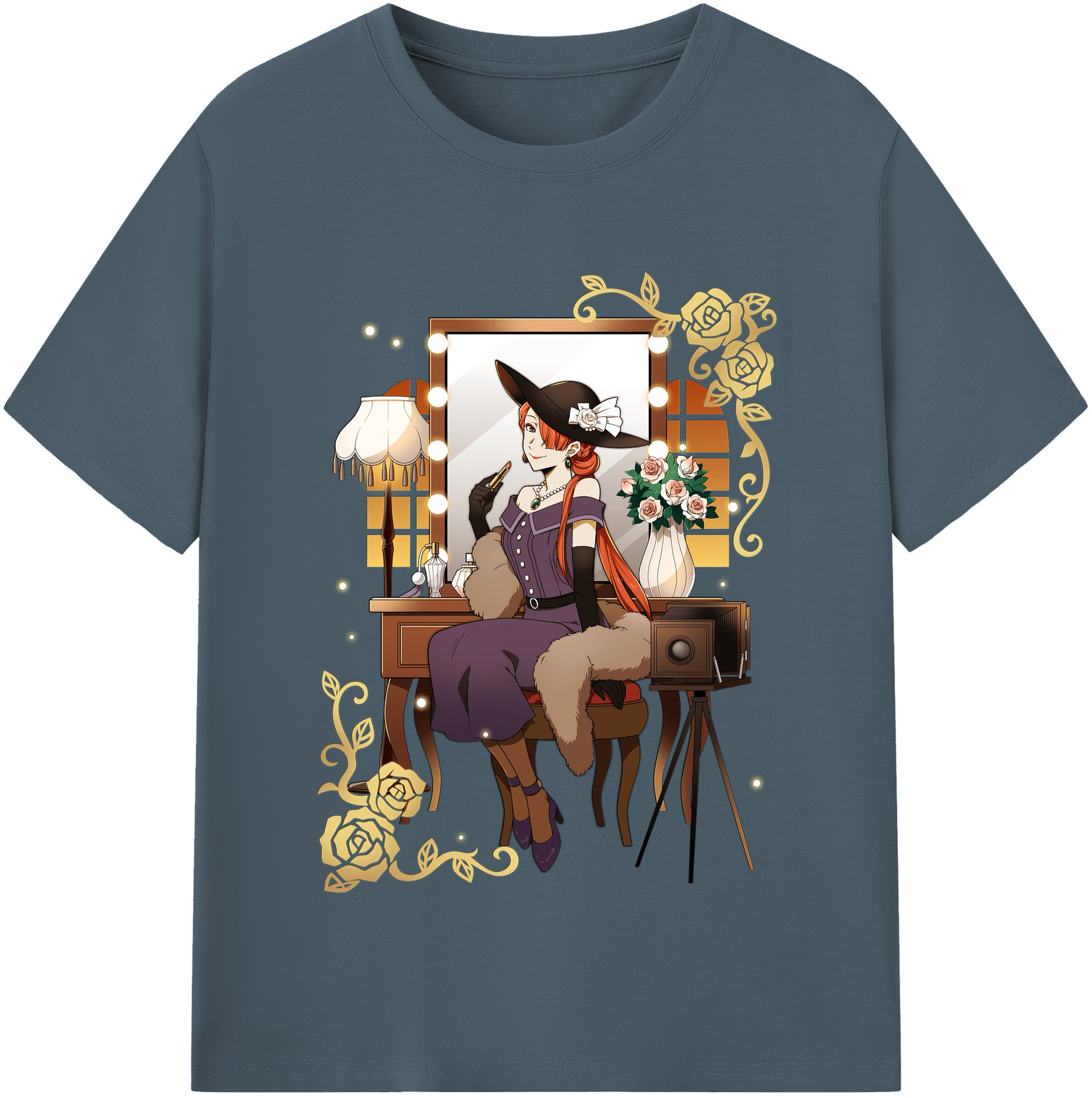 （画像用） 文豪ストレイドッグス Bungo Stray Dogs 綿100％半袖Tシャツ（フロントプリント）